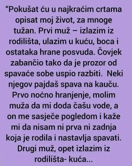 “Pokušat ću da u najkraćim crtama opišem moj život, za mnoge tužan” - featured image