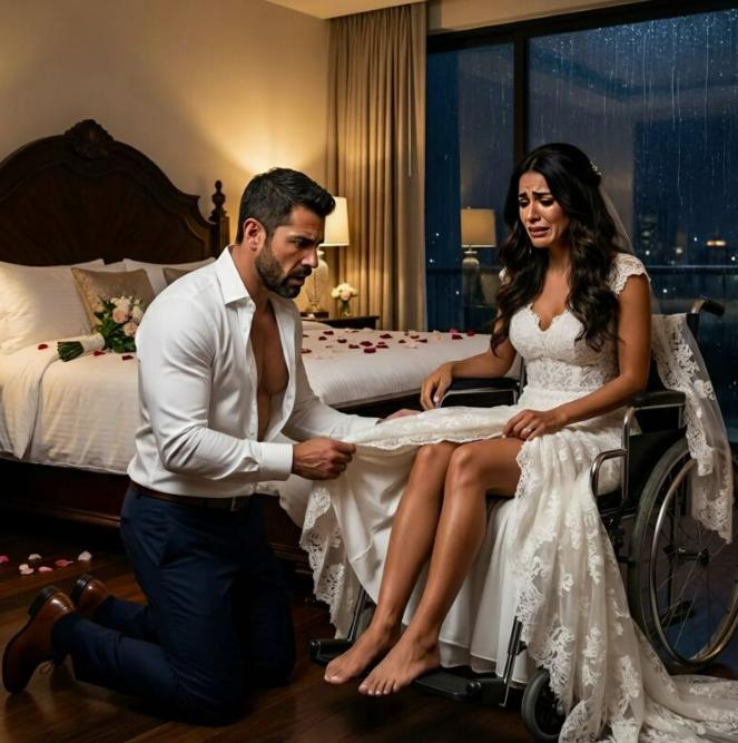 Potrošio je svu ušteđevinu da oženi djevojku u kolicima. Ipak, prve bračne noći, drhteći, pogledala ga je u oči i tiho šapnula: “Lagala sam. “Ono što je izašlo na vidjelo gotovo je uništilo njihov odnos – a istovremeno je postalo početak nečega što nitko od njih nije očekivao. - featured image