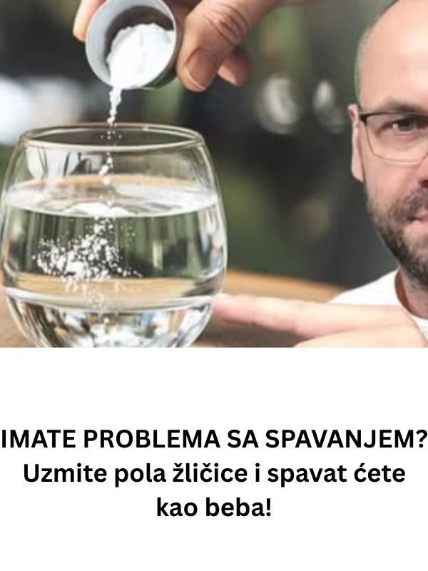 IMATE PROBLEMA SA SPAVANJEM? Uzmite pola žličice i spavat ćete kao beba! - featured image