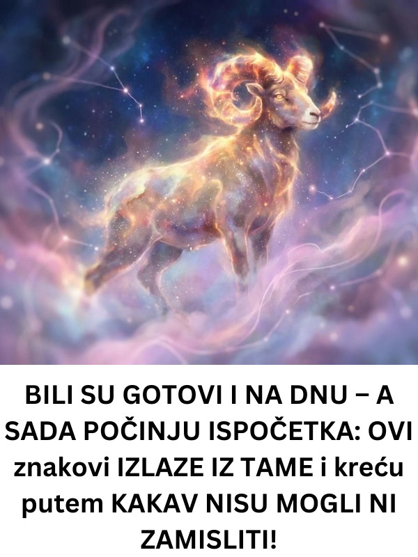 Bili su gotovi I na dnu – a sada počinju ispočetka: ovi znakovi izlaze iz tame I kreću putem kakav nisu mogli ni zamisliti! - featured image