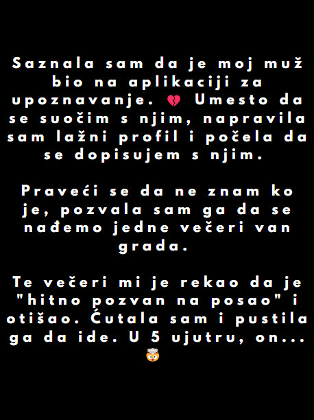 “Saznala sam da je moj muž bio na aplikaciji za upoznavanje…” - featured image “Saznala sam da je moj muž bio na aplikaciji za upoznavanje…” - featured image