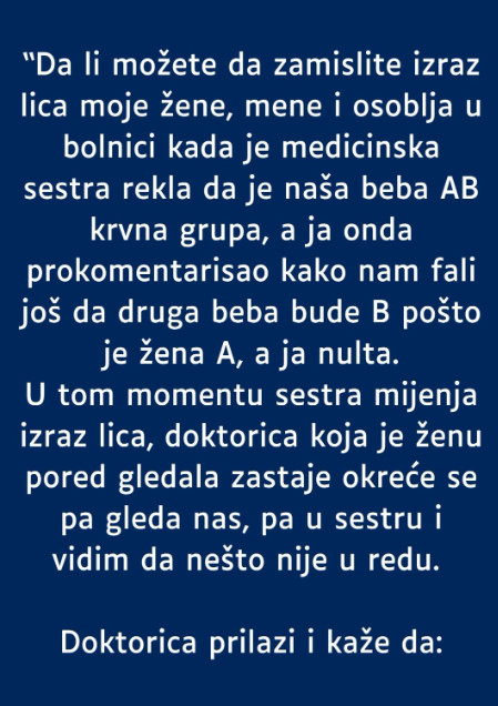 “Da li možete da zamislite izraz lica moje žene…” - featured image