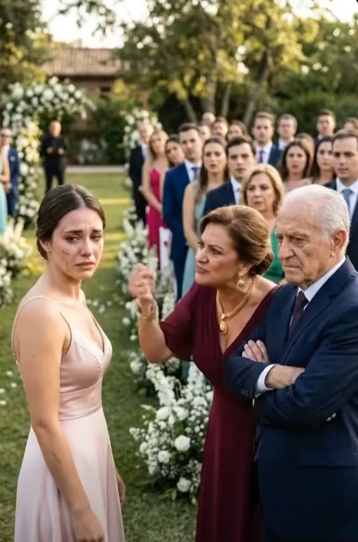 Na venčanju moje sestre, očeva devojka me je ošamarila i prosiktala: „Ustani iz mog mesta.“ Kada mi je rođeni otac rekao da je ona u pravu, nisam se raspravljala — samo sam otišla i pokrenula skandal od kog se nikada neće oporaviti - featured image