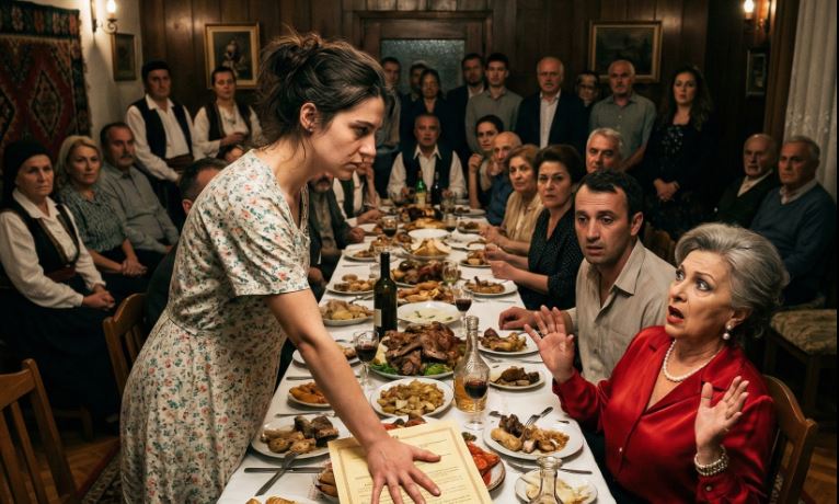Svekrva ju je pred punom kućom gostiju nazvala sirotinjom, a onda je snaha izvadila papir koji je prekinuo slavu - featured image