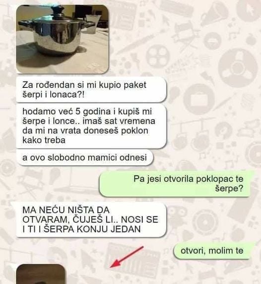 MOMAK MI JE ZA ROĐENDAN KUPIO ŠERPU, BJESNILA SAM, A ON ME MOLIO SAMO DA PODIGNEM POKLOPAC: Kad sam otvorila HIT, kakvu sam grešku napravila - featured image