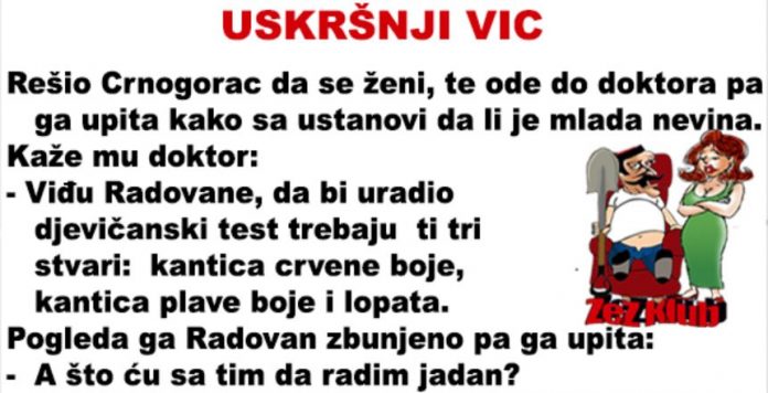 VIC DANA: Uskršnji vic - featured image
