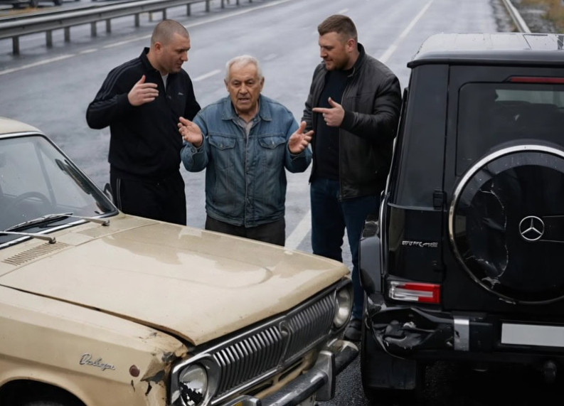 Huligani na autocesti presjekli su put starcu i namjerno izazvali nesreću, a zatim su počeli tražiti „štetu“: samo što nisu ni slutili tko je taj starac i što će im se dogoditi za nekoliko minuta🔥🚗 - featured image
