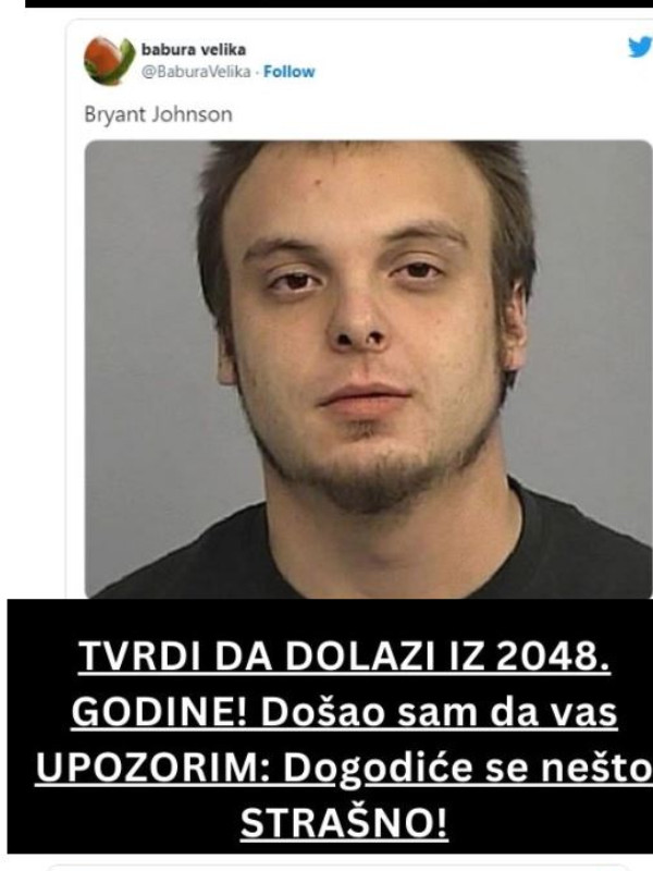 TVRDI DA DOLAZI IZ 2048. GODINE! Došao sam da vas UPOZORIM: Dogodiće se nešto STRAŠNO! - featured image