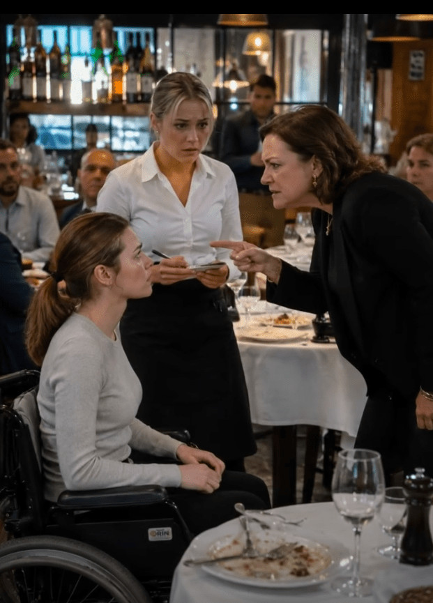 Menadžerica elitnog restorana je viknula: „Ko je pustio tu devojku u invalidskim kolicima u moj restoran? Ona uništava celu atmosferu!“ — pokušala je da ponizi i izbaci goste, ne sluteći kako će mu se ta odluka vratiti… 😱 - featured image Menadžerica elitnog restorana je viknula: „Ko je pustio tu devojku u invalidskim kolicima u moj restoran? Ona uništava celu atmosferu!“ — pokušala je da ponizi i izbaci goste, ne sluteći kako će mu se ta odluka vratiti… 😱 - featured image