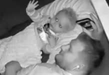 Beba je iz kreveta uporno mahala nekome- Kada je otac odlucio da vidi snimke sledio se i umro od straha Beba je iz kreveta uporno mahala nekome- Kada je otac odlucio da vidi snimke sledio se i umro od straha - featured image