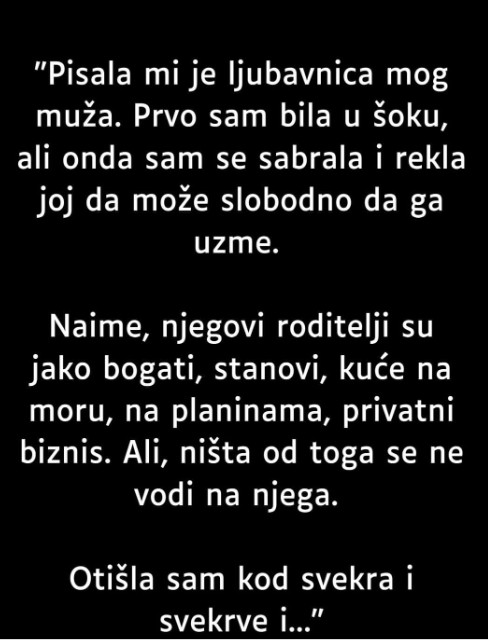 “Pisala mi je ljubavnica mog muža” - featured image