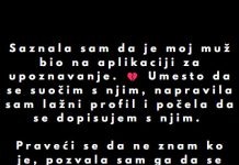 “Saznala sam da je moj muž bio na aplikaciji za upoznavanje…” “Saznala sam da je moj muž bio na aplikaciji za upoznavanje…” - featured image
