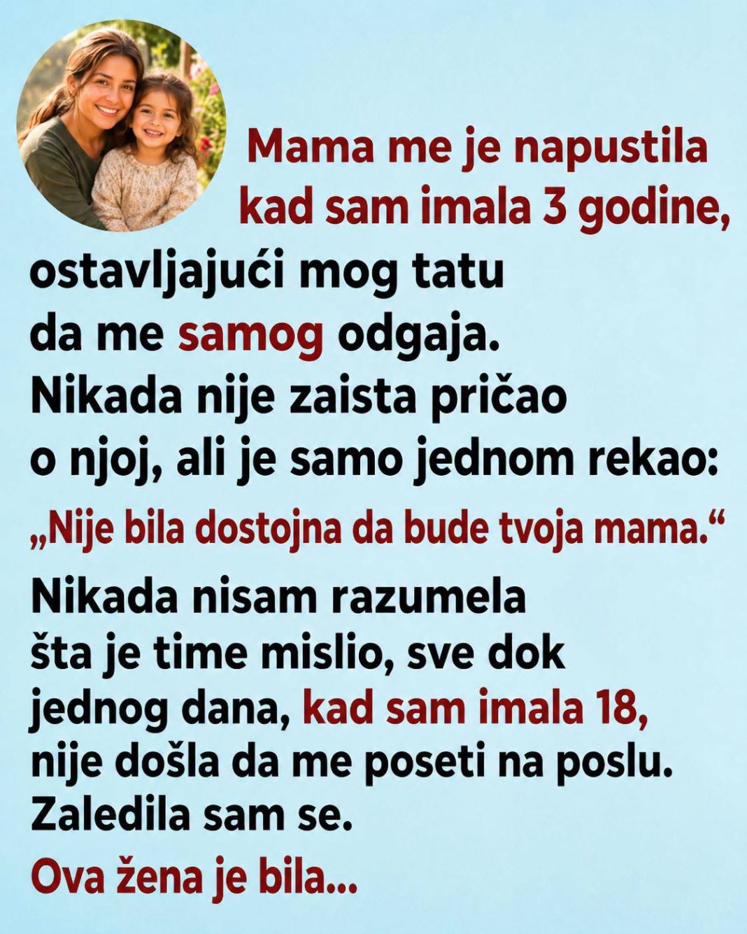 Krivila sam majku što me je napustila — dok nisam otkrila očevu tajnu - featured image