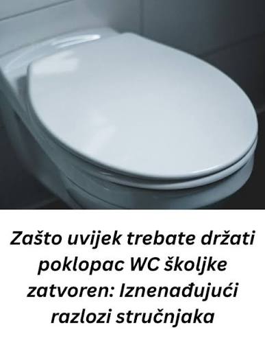 Zašto uvijek trebate držati poklopac WC školjke zatvoren: Iznenađujući razlozi stručnjaka - content image